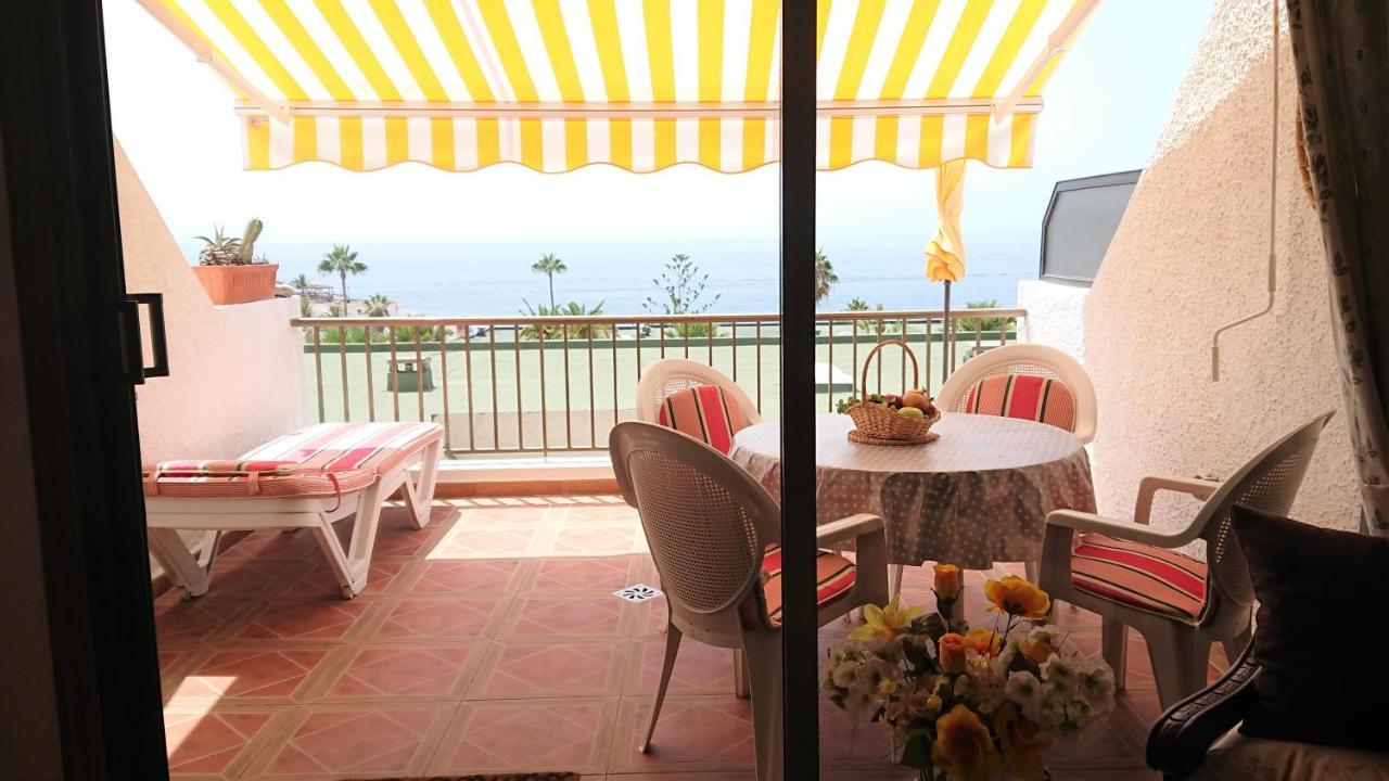Apartment Mit Sonnenterrasse Und Panorama - Meerblick, 5 Min. Von Hafen + Strand Acantilado de los Gigantes Εξωτερικό φωτογραφία