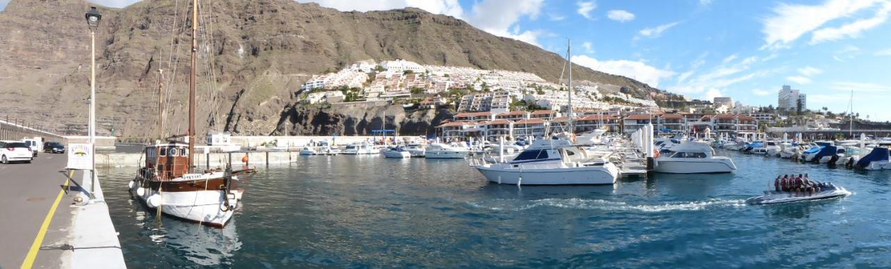 Apartment Mit Sonnenterrasse Und Panorama - Meerblick, 5 Min. Von Hafen + Strand Acantilado de los Gigantes Εξωτερικό φωτογραφία