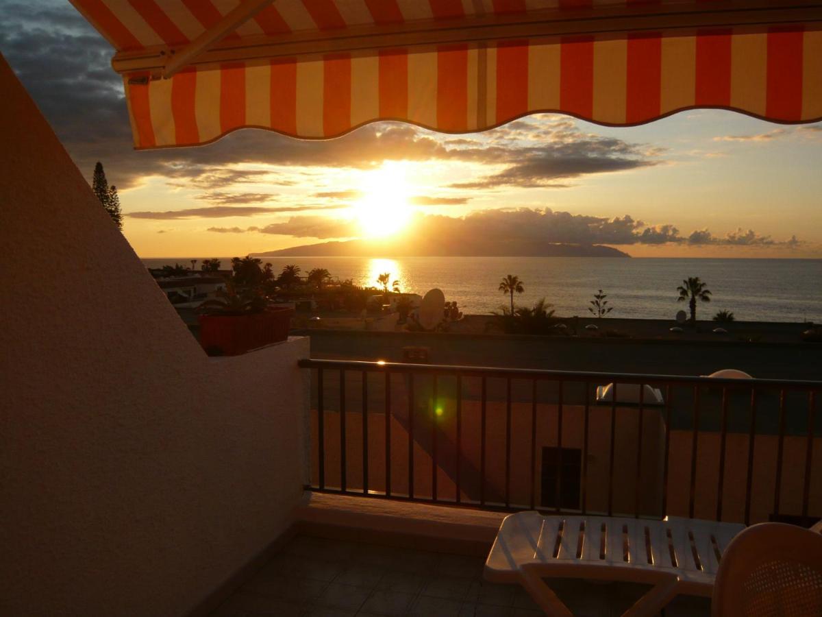 Apartment Mit Sonnenterrasse Und Panorama - Meerblick, 5 Min. Von Hafen + Strand Acantilado de los Gigantes Εξωτερικό φωτογραφία